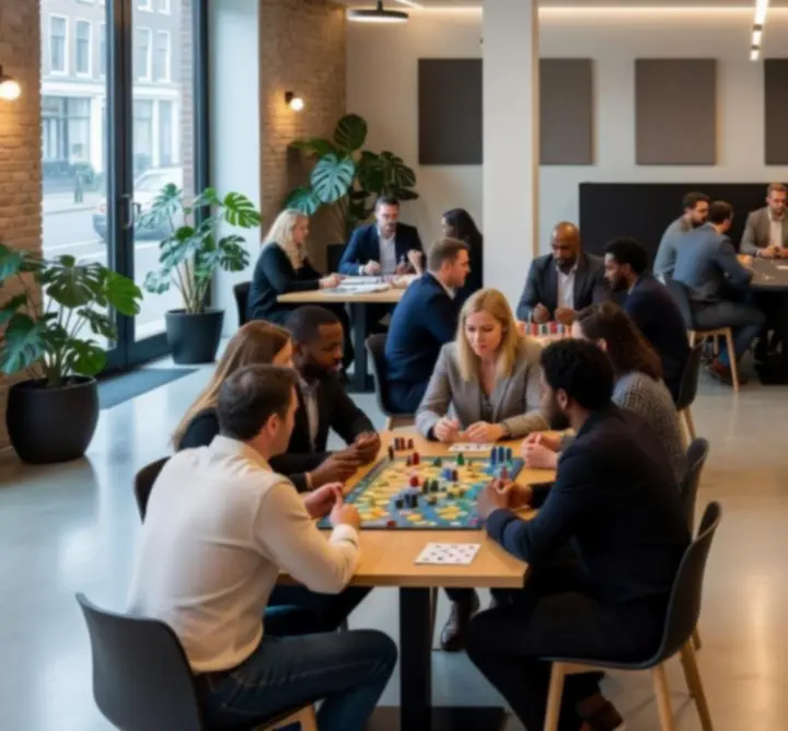 Zakelijk evenement bij 
